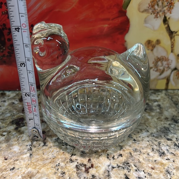 Vintage anchor hocking hen on nest - Picture 4 of 4